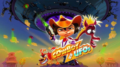 download Cowboy vs UFOs: Alien shooter apk